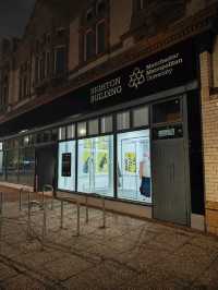 Nightfall at Manchester Metropolitan – A Campus That Glows
