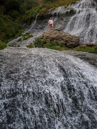 Jermuk: An Elegant Resort and the "Maiden's Hair" Waterfall