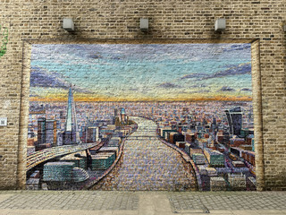 🎨 Hidden London Street Art: Shakespeare & Thames Murals – A South Bank Treasure Hunt