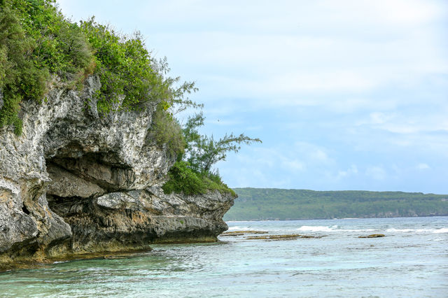 Saipan Island popular check-in spot: Crocodile Head Beach