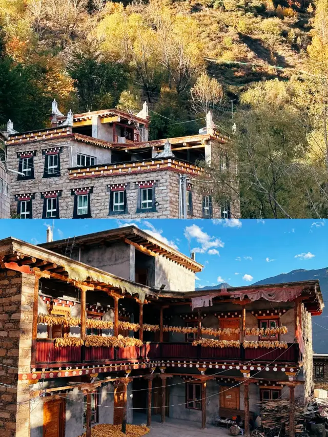 The must-visit in autumn in Western Sichuan--Danba Tibetan Village