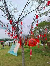 花開海上的確是個漂亮的公園，設施和服務都很好