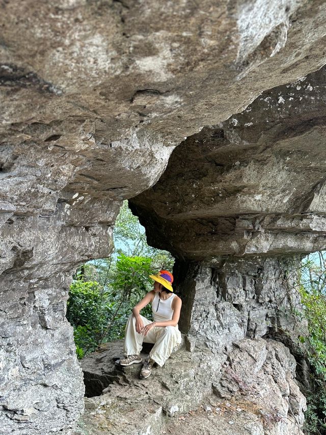 福建極少人知道的懸崖棧道！徒步是極美的！周末和朋友一起去徒步