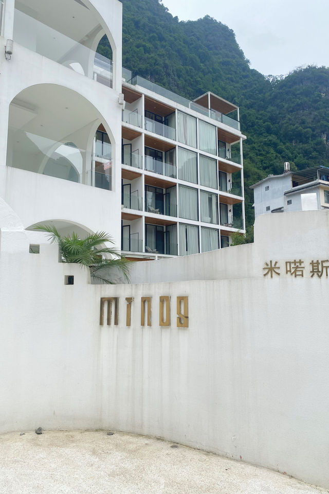 說了一百遍了沒在聖托里尼，在桂林陽朔