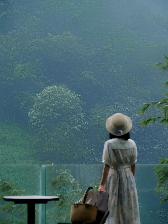 都江堰旅遊｜進山躺平，雨天待在山裡真舒服啊。