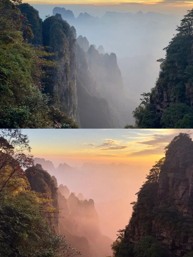 闖進人間仙境啦。