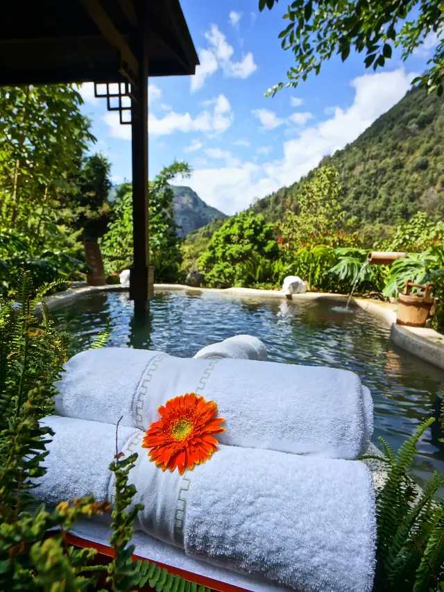 텅충의 숲속에 숨겨진 프라이빗 온천, 욕곡 온천.