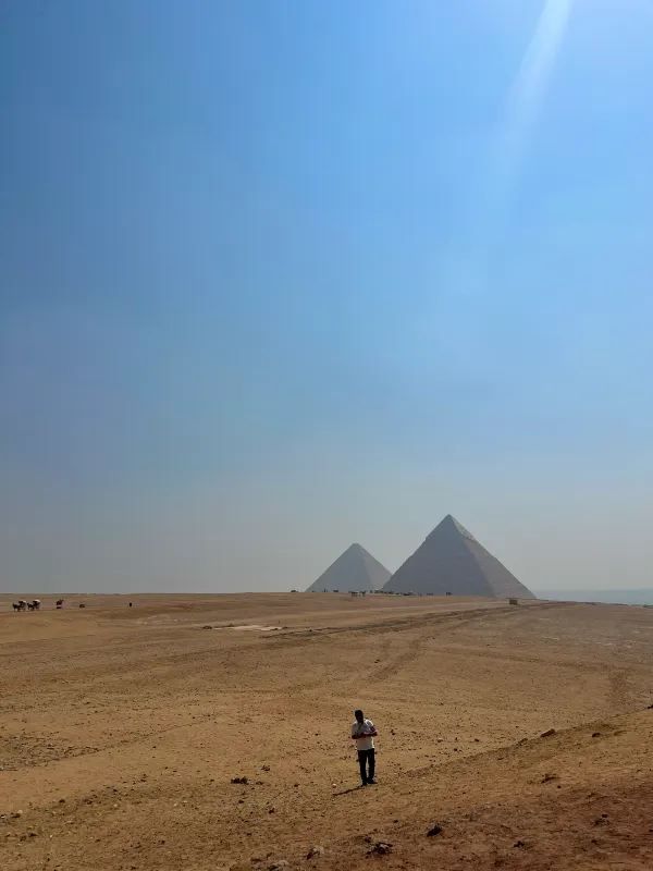 A Teacher's Holiday Routine: Egypt and the Pyramids