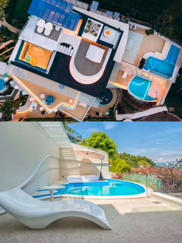 適合一家三口入住的全海景酒店。
