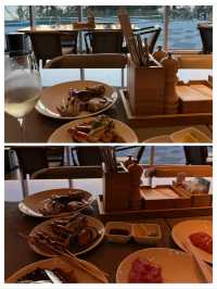 在北海房間裡看海的酒店，看日落