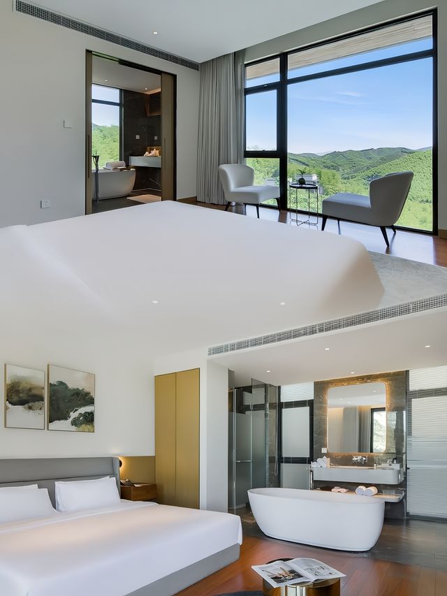 湖州慧心谷|住進山頂 villa 躺看千畝竹海茶園