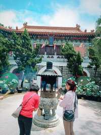 Feel the calmness of PO LIN MONASTERY... 