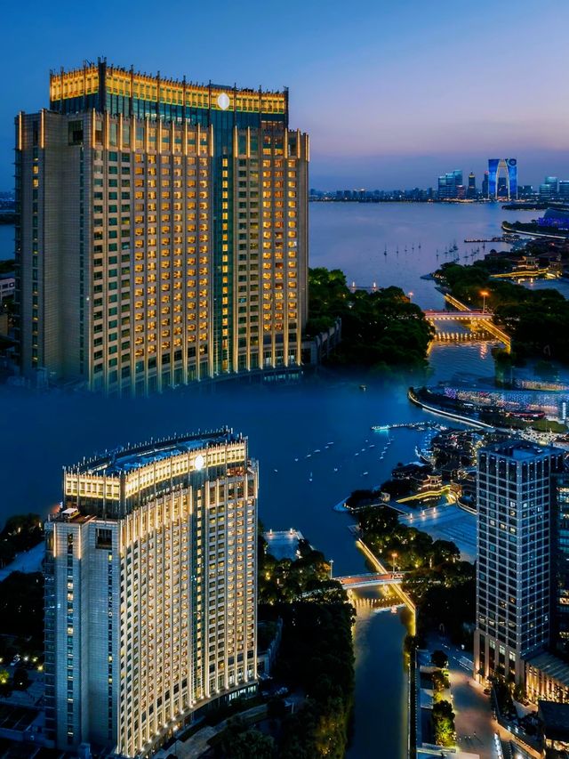 入住蘇州洲際酒店，盡覽金雞湖美景