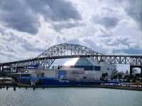 Old Corpus Christi Harbor Bridge, see it before it's demolish.