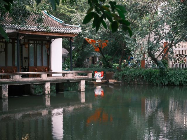 富士直出-闖入廣州蘭圃-靜謐園林美學