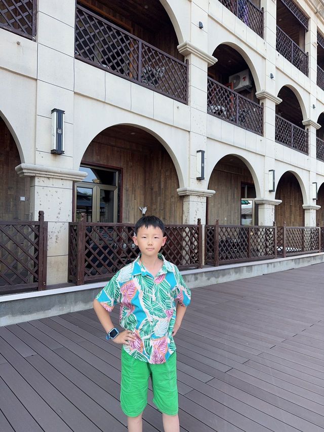 帶小朋友去大連海島必住沙灘浴場零距離