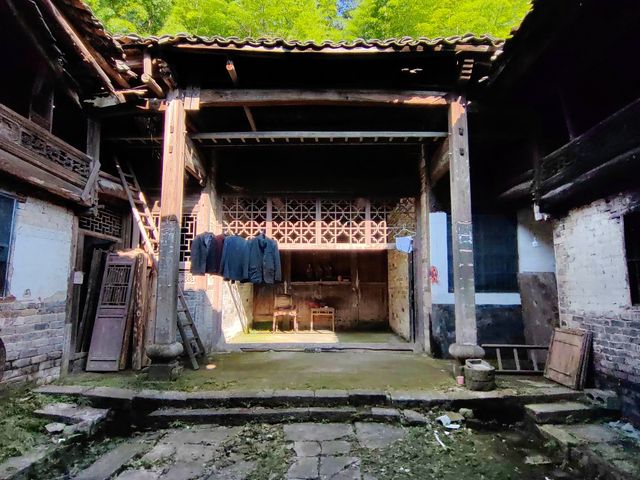 湖北崇陽紙棚古村