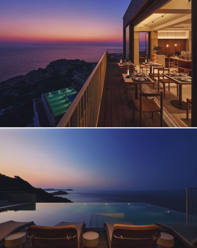 三面環海的燈塔懸崖酒店大樂之野·黃龍島