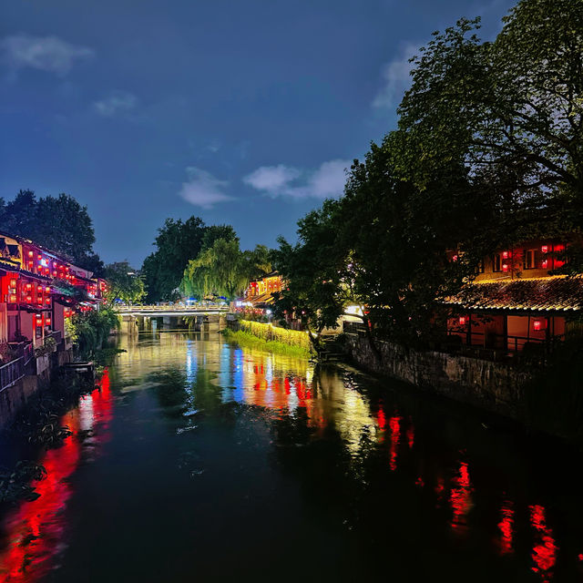 大運河citywalk，遊覽文藝小河直街，觀香積寺夜景