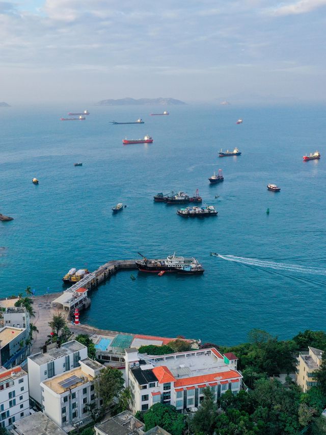 誰說珠海的海水不藍，你只是沒有上島