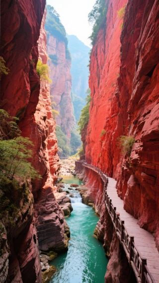 China Geography Recommended - China's Most Beautiful Canyon