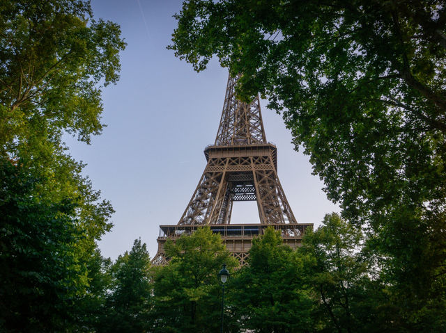 The Eiffel Tower in Paris! 🇫🇷✨