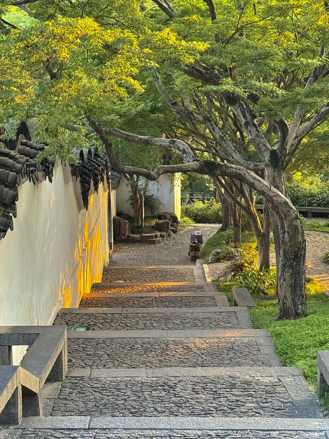 我拍到了無人的虎丘簡直封神了…