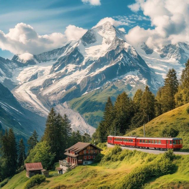 瑞士少女峰|阿爾卑斯的冰雪夢幻