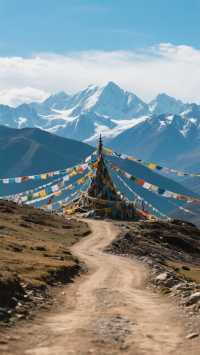 雪山倒映碧湖中,這片秘境美得不像人間