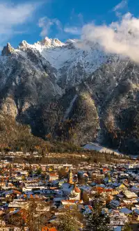 我在慕尼黑南郊找到德國雪景天花板！