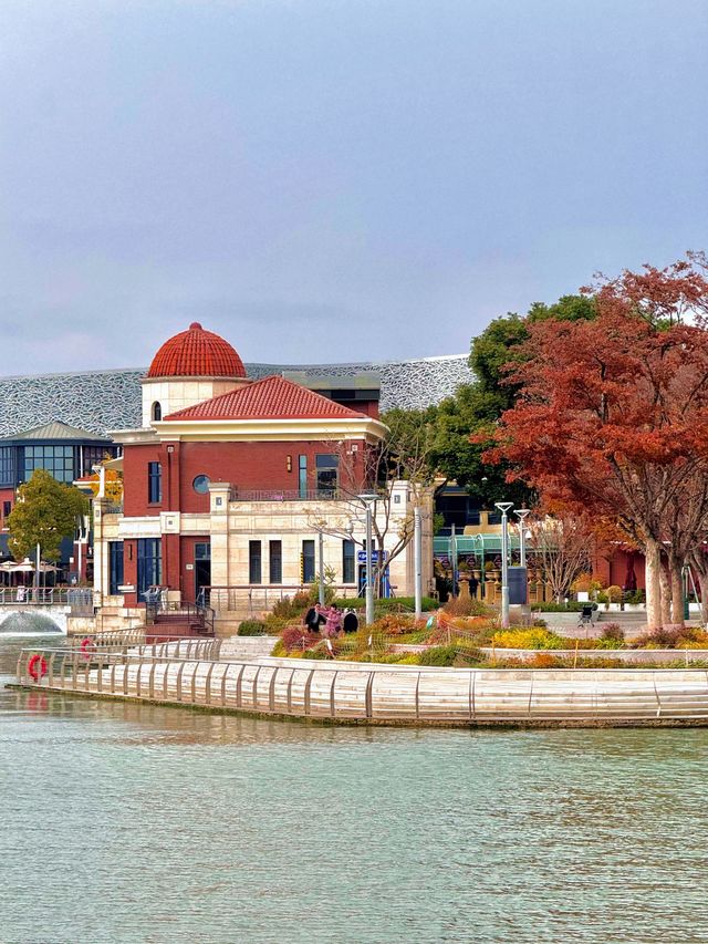 陰天也別有風味!金雞湖秋色已美成油畫 陰天也別有風味!金雞湖秋色已美成油畫