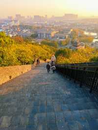 常熟虞山古城牆|漫步城牆邂逅絕美日落!私藏秋日神仙機位