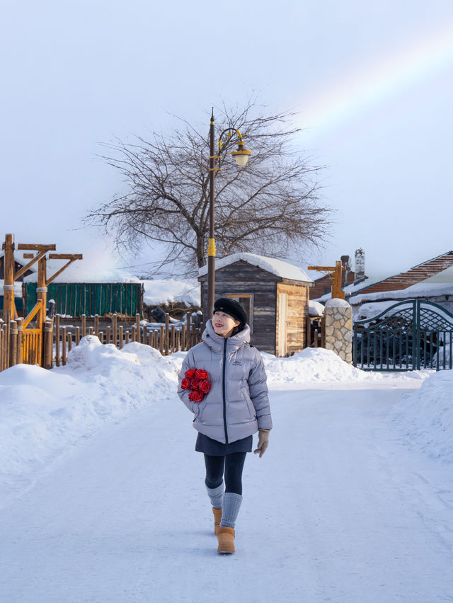 我應該這輩子都無法忘記漠河的冬天了