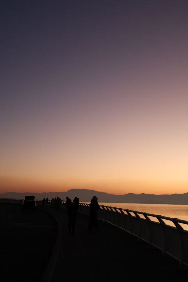 昆明環湖新南路日出 | 美到心醉