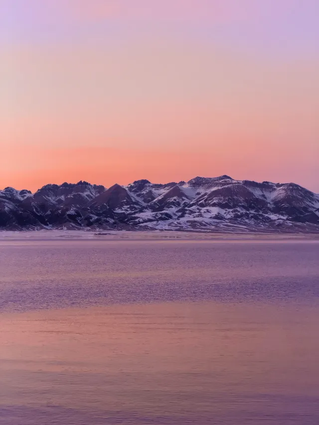 想跟賽里木湖說謝謝🫧人生照片有了！