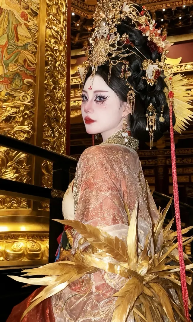 金色神女|接住盛唐落下來的一片霞 金色神女|接住盛唐落下來的一片霞