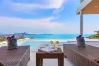 泰國蘇梅島Villa The Wave4臥室泳池海