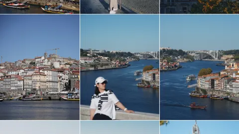 คนที่ไล่ตามพระอาทิตย์ตกดินมักจะมาถึงปอร์โต — traveler post in บอร์กโดซ์