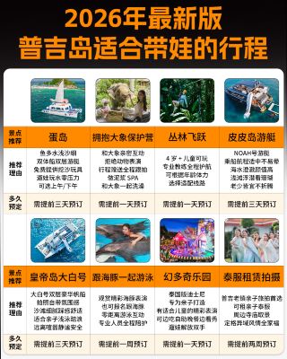 プーケットで子どもと遊ぶなら絶対行くべき8スポット！