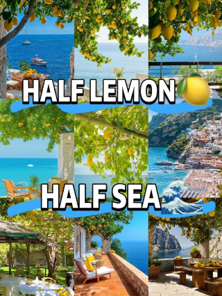 Half lemon, half sea