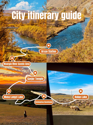 The stunning golden autumn route in Hulunbuir