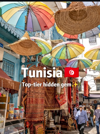 Discover the hidden North African gem of Tunisia! A blend of romantic blue seas and wild deserts.