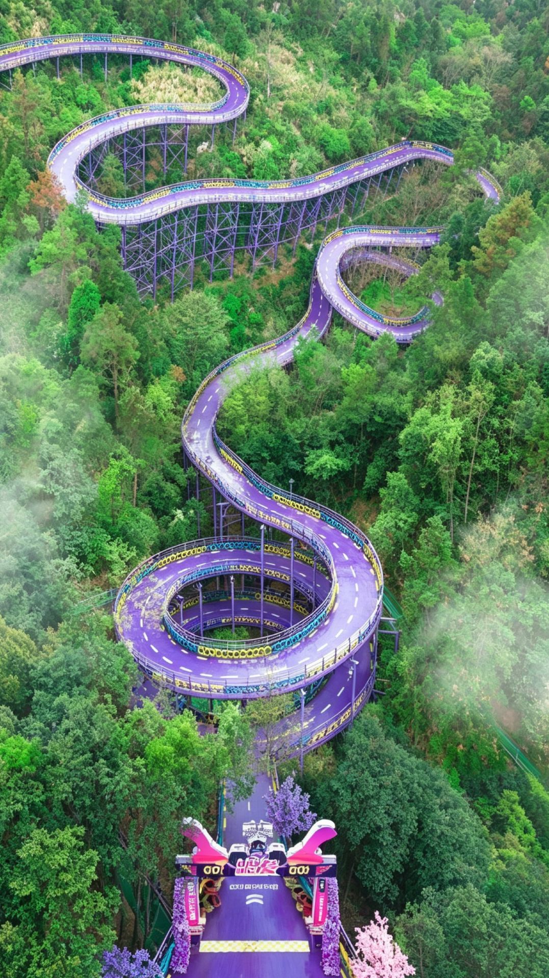 Stop wandering aimlessly on weekends in the Yangtze River Delta! This mountain park in Tonglu is an absolute blast.