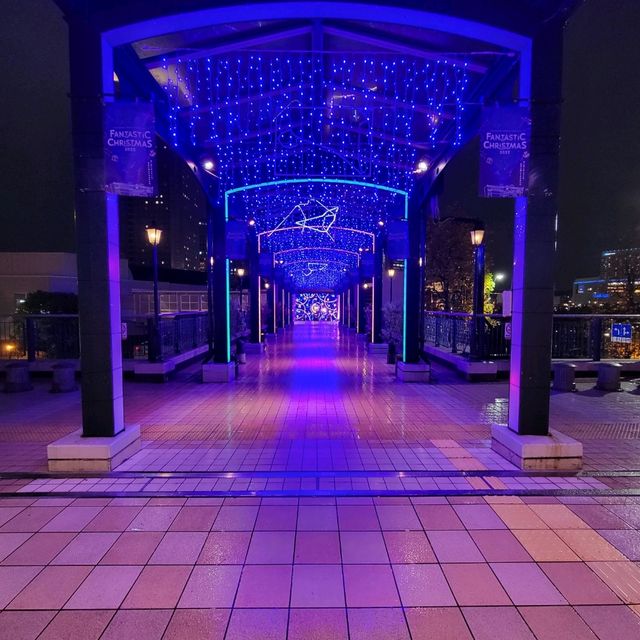 「中華街」横浜とイルミネーションと夜景