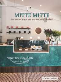 Mitte Mitte 🥯 Brunch & Cafe ย่านช้างม่อย