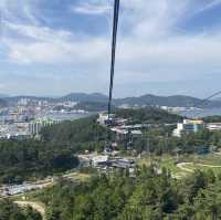 수려하기도 유명한 한려수도를 조망하는 케이블카, 통영 케이블카