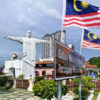 An unique little black house in Melaka