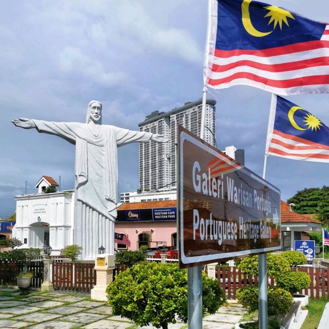 An unique little black house in Melaka