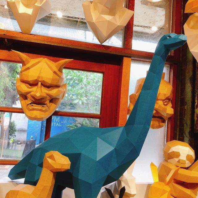 台北｜🎨🦕3D紙模型🌳Huashan 1914 Creative Park 華山1914文化創意產業園區