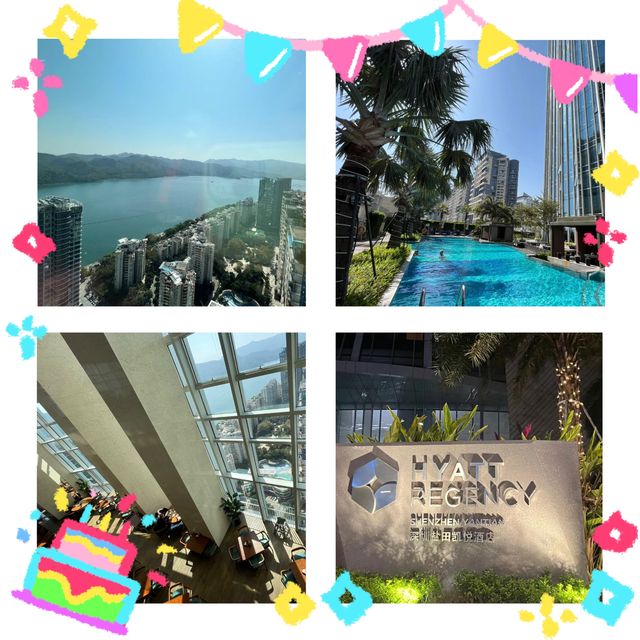  海洋奇遇！深圳鹽田凱悅酒店🌊🏨🌅😍